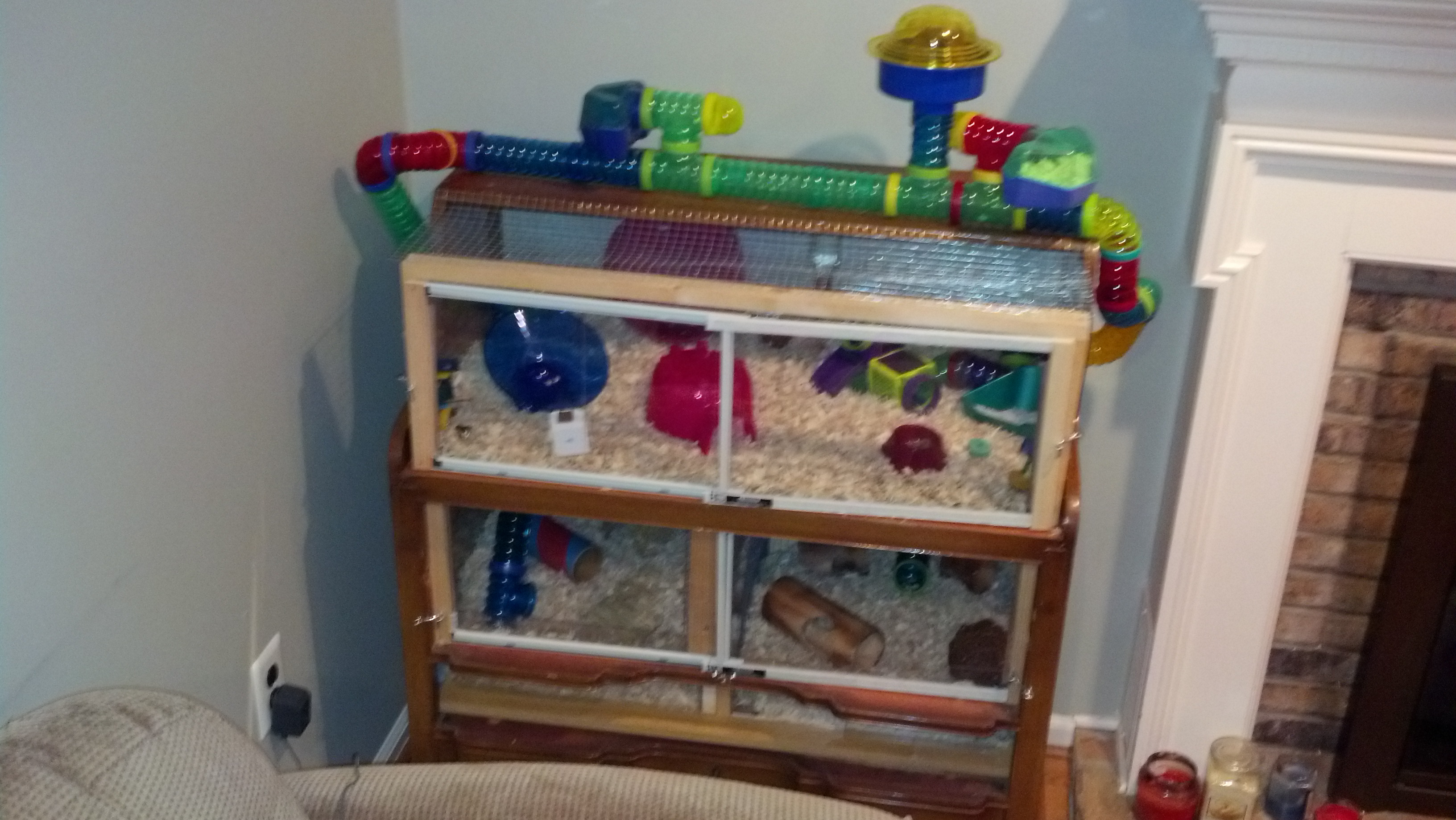 diy large hamster cage