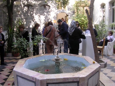 Courtyard, Aleppo art gallery