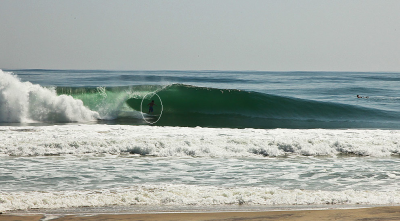 Hurricane Earl waves