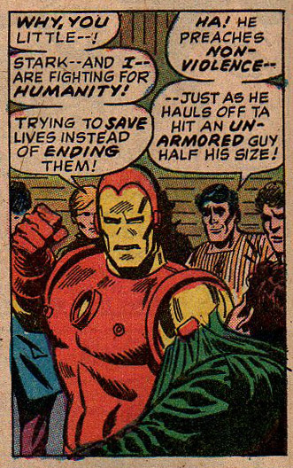 Iron Man, strejkebryder.
